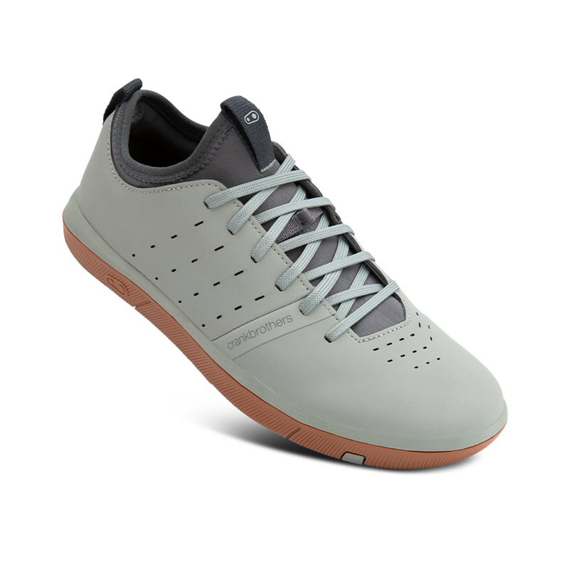 BUTY CRANKBROTHERS STAMP STREET LACE SAGE GREY - GUM OUTSOLE 9.5 (43 EU)