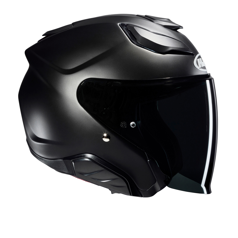 KASK MOTOCYKLOWY HJC F31 SOLID SEMI FLAT BLACK