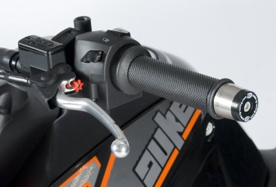 KOŃCÓWKI KIEROWNICY RG RACING KTM 690 DUKE 12/690, R/990SMR 08-12/1290 SUPER DUKE/SUPERDUKE GT BLACK