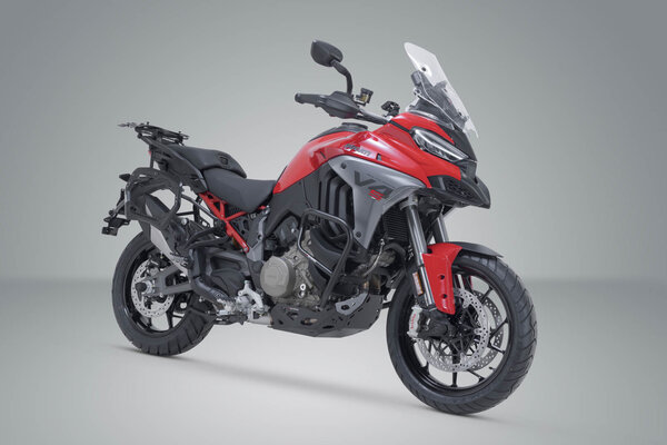 STELAŻ PRO NA KUFRY BOCZNE SW-MOTECH DUCATI MULTISTRADA V4 (20-) BLACK