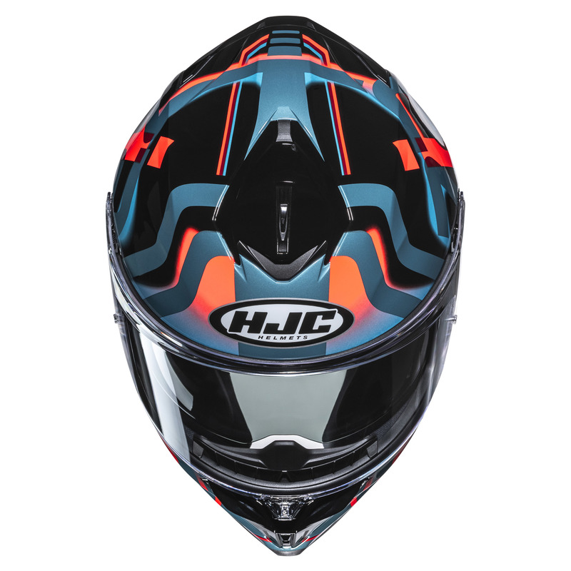 KASK MOTOCYKLOWY HJC I72 TALA BLUE BLACK