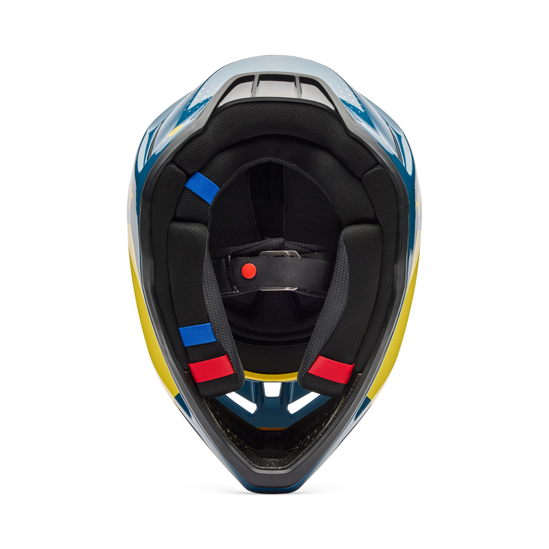 KASK MOTOCYKLOWY FOX V3 TINE TWILIGHT