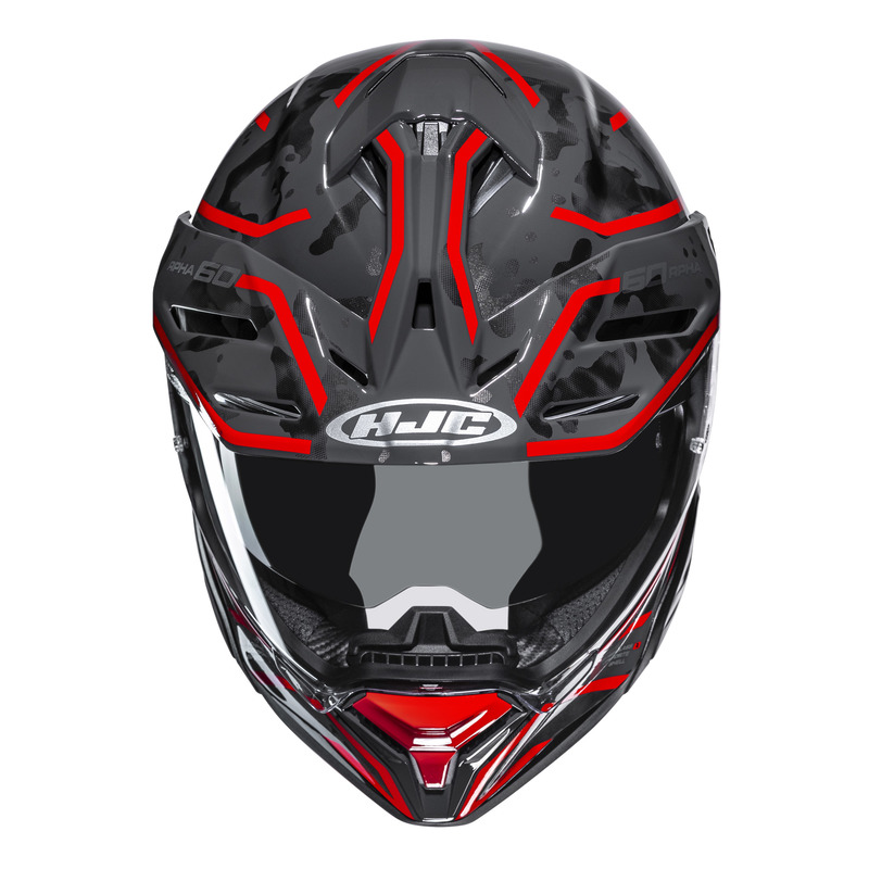 KASK MOTOCYKLOWY HJC RPHA60 KIVA BLACK RED S
