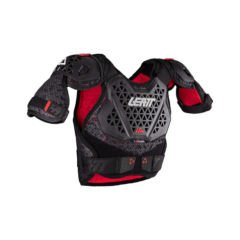OCHRANIACZ KLATKI PIERSIOWEJ JUNIOR LEATT MINI 1.5 PRO BLACK (110-134CM) S/M