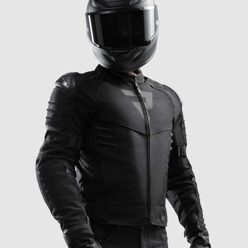 KURTKA MOTOCYKLOWA TEKSTYLNA REBELHORN VANDAL 2 BLACK