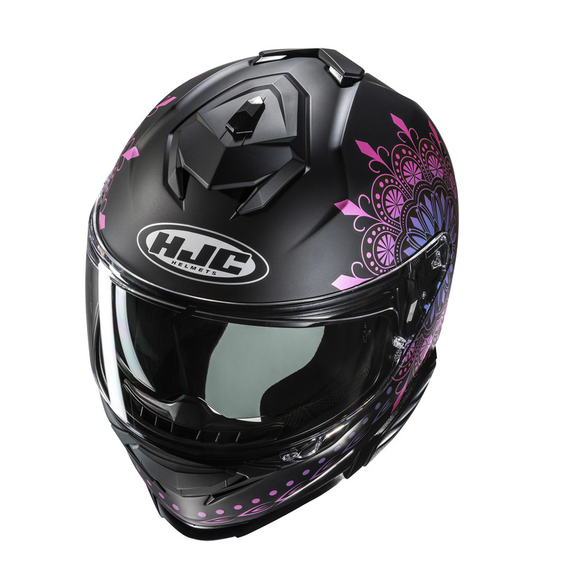 KASK MOTOCYKLOWY HJC I71 NIEL BLACK PINK S