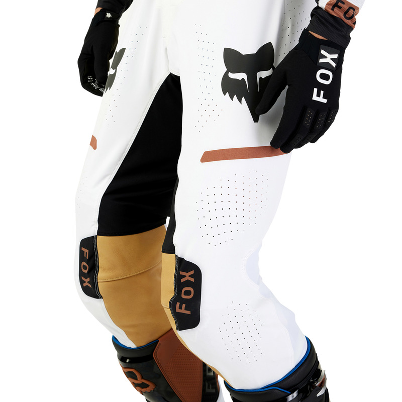 SPODNIE MOTOCYKLOWE FOX FLEXAIR OPTICAL BLACK WHITE