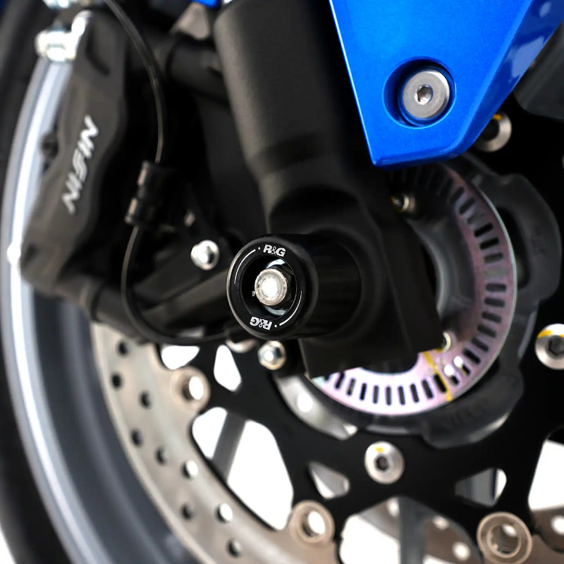 SLIDERY PRZEDNIEGO ZAWIESZENIA RG RACING SUZUKI V-STROM 800RE 23-, GSX-8R 24-