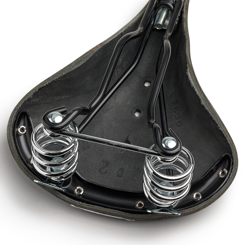 SIODEŁKO SKÓRZANE BROOKS B67 BLACK