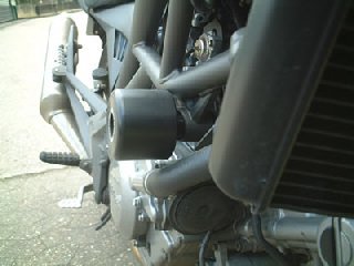 CRASHPADY CLASSIC RG RACING CAGIVA RAPTOR 650 BLACK