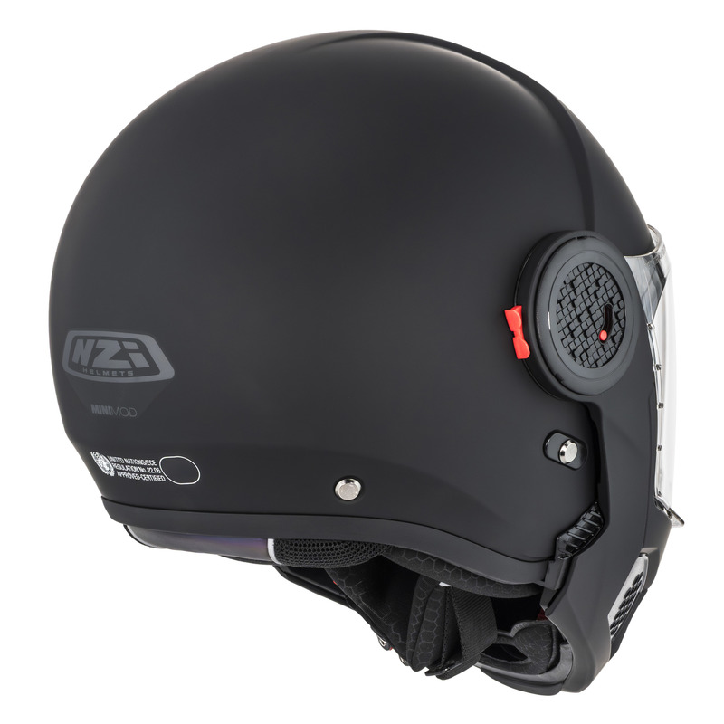 KASK MOTOCYKLOWY NZI MINIMOD DUO MATT BLACK