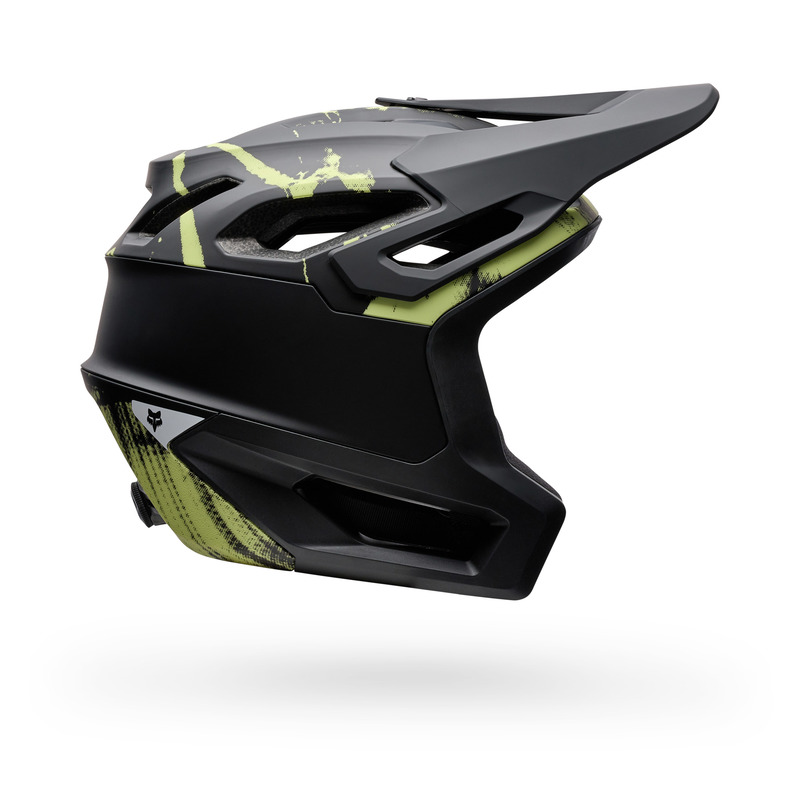 KASK ROWEROWY FOX DROPFRAME PRO FLOW BLACK L