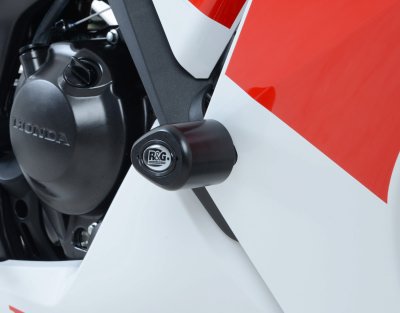 CRASHPADY AERO RG RACING HONDA CBR300R BLACK