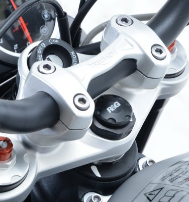 ZAŚLEPKA NA PÓŁKĘ RG RACING TRIUMPH STREET TRIPLE RX 15-/STREET TRIPLE 765 RS 17-/KAWASAKI H2/H2R