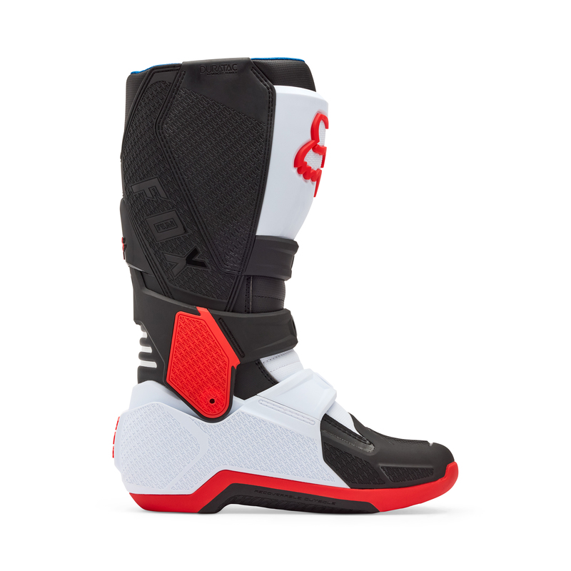 BUTY MOTOCYKLOWE FOX MOTION WHITE FLUO RED