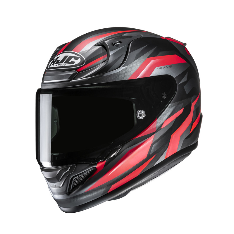 KASK MOTOCYKLOWY HJC RPHA12 DRAVIX BLACK RED XS