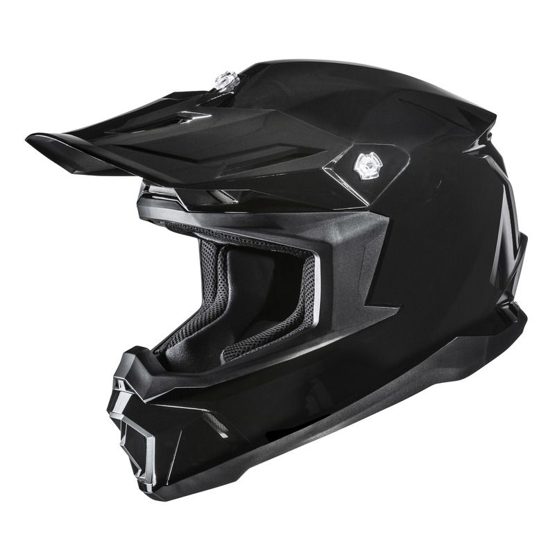 KASK MOTOCYKLOWY HJC C50 SOLID METAL BLACK XXL