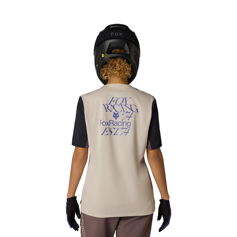 KOSZULKA ROWEROWA DAMSKA FOX DEFEND PARK CHALK S