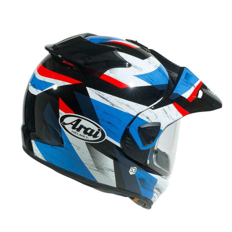 KASK MOTOCYKLOWY ARAI TOUR-X5 ANODIZE TRICO XS