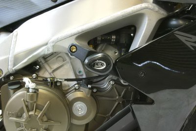 CRASHPADY AERO RG RACING APRILIA RSV4 R/FACTORY, RSV4 RR 15-, RSV4 RF, RSV4 1100 FACT 19- 20 WHITE