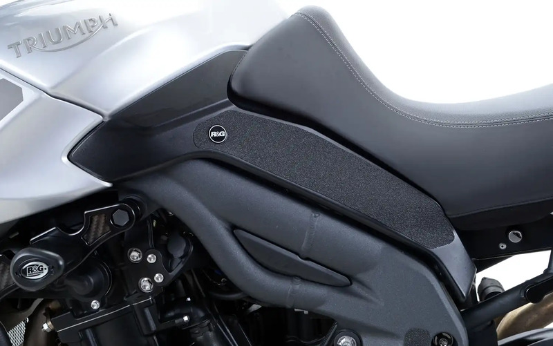 NAKLEJKA NA BAK TANKPAD ANTYPOŚLIZGOWY 2 CZĘŚCI RG RACING TRIUMPH TIGER 1050 SPORT 16- CLEAR