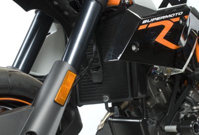 OSŁONA CHŁODNICY RG RACING KTM 990SM 08-/990SMR ALL YEARS/SMT 08- BLACK