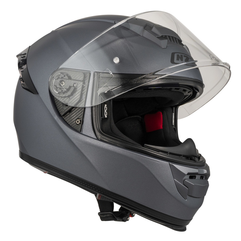 KASK MOTOCYKLOWY NZI EURUS 4 STREAM DUO ANTRACITE MATT XS