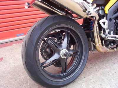 SLIDERY TYLNEJ OSI RG RACING DAYTONA/TT600, SPEED FOUR