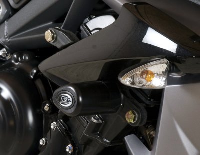 CRASHPADY AERO RG RACING TRIUMPH STREET TRIPLE/TRIPLE R 13- 16/STREET TRIPLE RX 15- BLACK