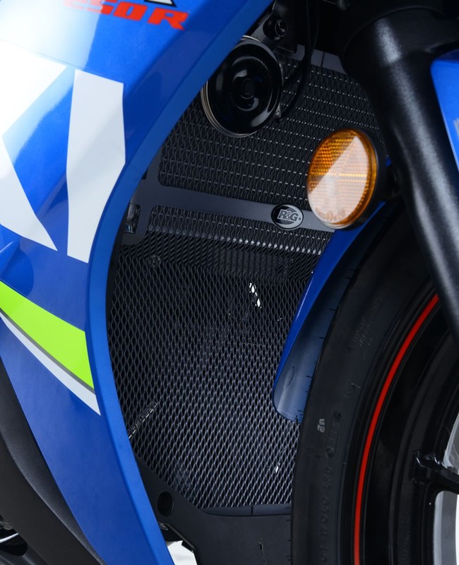 OSŁONA CHŁODNICY RG RACING - SUZUKI GSX250R 17- BLACK