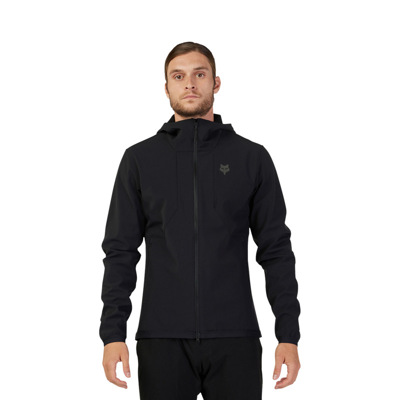 BLUZA ROWEROWA Z KAPTUREM FOX RANGER FIRE BLACK XL