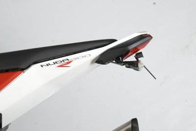 MOCOWANIE TABLICY REJESTRACYJNEJ RG RACING HUSQVARNA NUDA