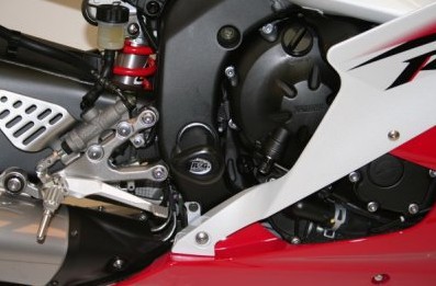 CRASHPADY AERO GÓRNE RG RACING YAMAHA YZF-R6 06- 16 BLACK