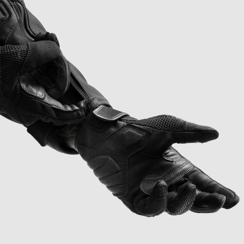 RĘKAWICE MOTOCYKLOWE REBELHORN CORE BLACK XL