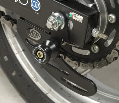 ROLKI WAHACZA RG RACING HONDA CBR250R 11-, CBR300R, HYOSUNG GT125/250, WK SP 50/125/250 BLACK
