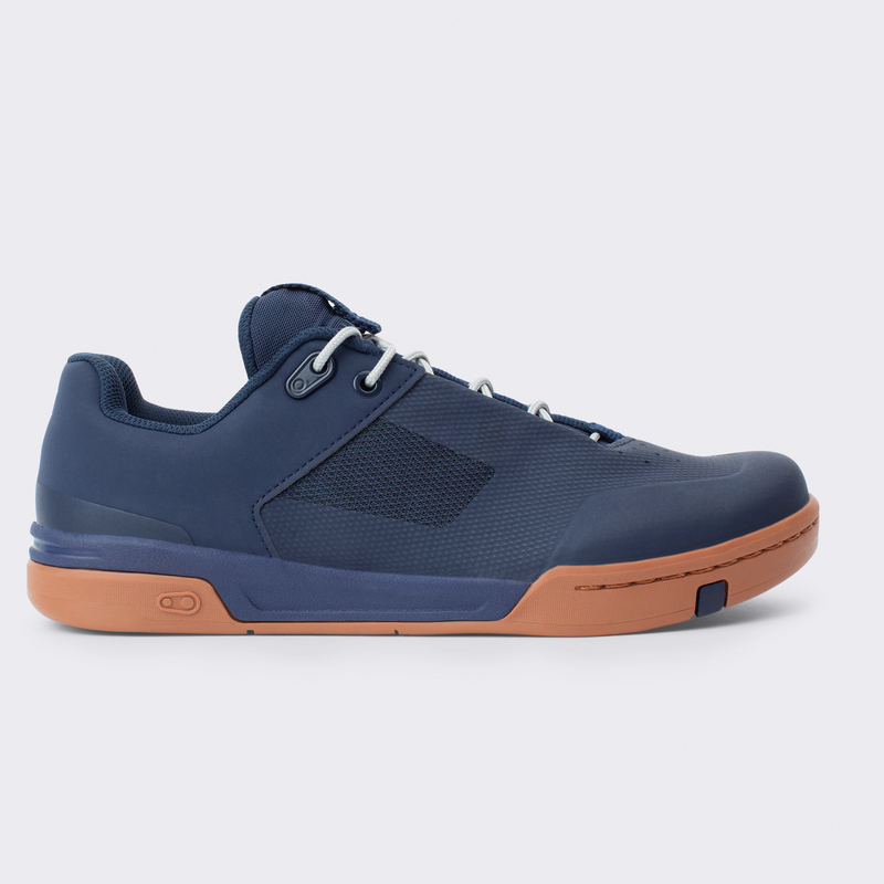 BUTY CRANKBROTHERS STAMP LACE NAVY SILVER - GUM OUTSOLE 11.5 (45 EU)