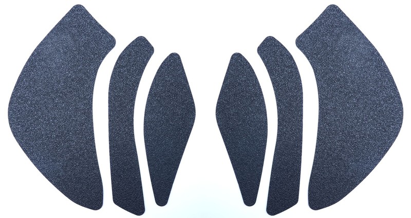 NAKLEJKA NA BAK TANKPAD ANTYPOŚLIZGOWY 6 CZĘŚCI RG RACING YAMAHA XJ6/XJ6 DIVERSION (10-14) BLACK
