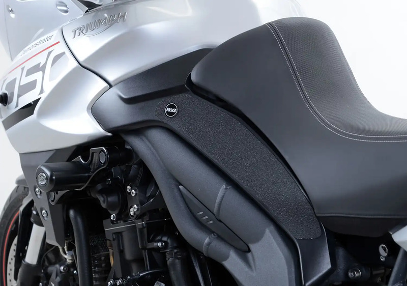 NAKLEJKA NA BAK TANKPAD ANTYPOŚLIZGOWY 2 CZĘŚCI RG RACING TRIUMPH TIGER 1050 SPORT 16- CLEAR
