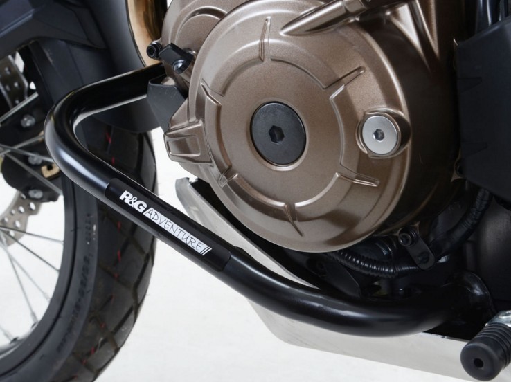 CRASHBAR/GMOL DOLNY RG RACING HONDA CRF1000L AFRICA TWIN 16- 19 BLACK
