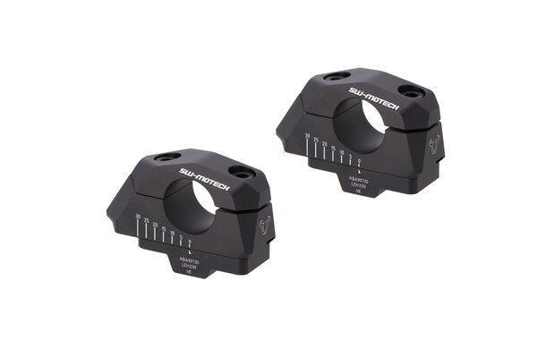ZESTAW PODWYŻSZAJĄCY KIEROWNICĘ 28MM SW-MOTECH PODWYŻSZENIE 28MM REGULACJA ODCHYLENIA BMW F 850 GS