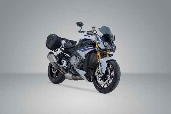 ZESTAW SAKW PR BLAZE H I STELAŻY, BMW S1000RR (12-14)/S1000R(13-20), BLACK