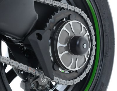 SLIDERY WAHACZA RG RACING KAWASAKI H2 / H2R, LEWA STRONA BLACK