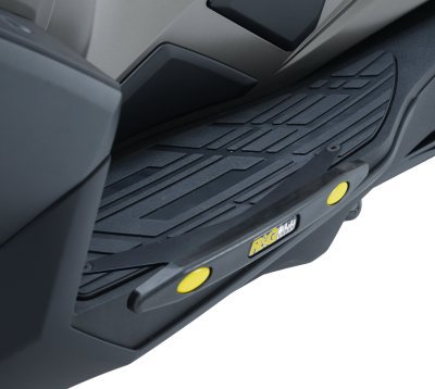 SLIDERY PODESTU DO SKUTERA RG RACING KAWASAKI J300 BLACK