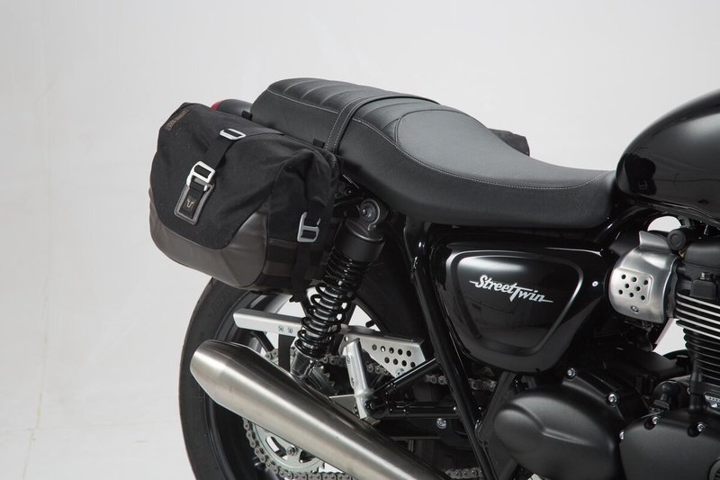 ZESTAW SAKW I STELAŻY LEGEND GEAR SW-MOTECH TRIUMPH STREET TWIN (16-) / CUP (16-) BROWN