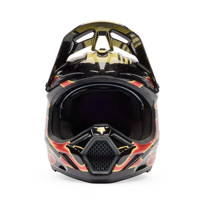 KASK MOTOCYKLOWY FOX V3 RS INNING BLACK