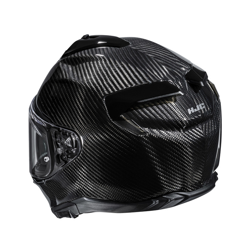 KASK MOTOCYKLOWY HJC F72 SOLID CARBON BLACK