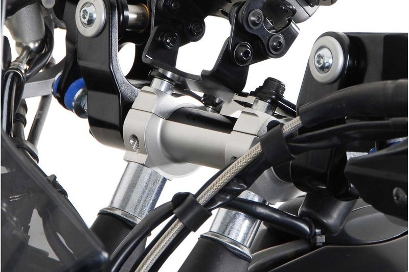 ZESTAW PODWYŻSZAJĄCY KIEROWNICĘ SW-MOTECH 28MM KTM MODELS SILVER