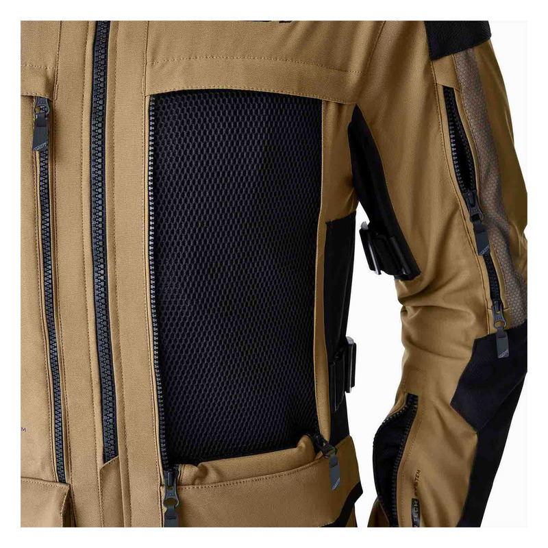 KURTKA MOTOCYKLOWA TEKSTYLNA RST PRO SERIES ADVENTURE D3O SAND BLACK XL