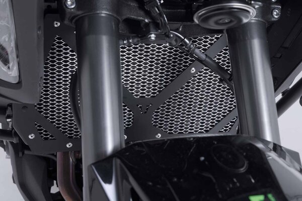 OSŁONA CHŁODNICY SW-MOTECH KAWASAKI VERSYS 1000 (18-)/ 1100 (24-) BLACK SILVER