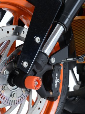 SLIDERY PRZEDNIEGO ZAWIESZENIA RG RACING KTM 125 / 200 / 390 DUKE / RC125 / 200 / 390 ORANGE